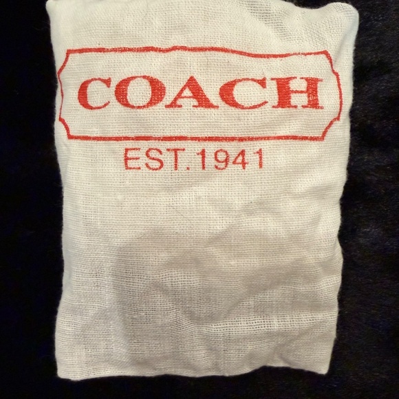 Coach Silver & Rhinestone Snowflake Key Holder - Picture 6 of 6